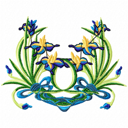 Flowers And Tree Embroidery Design 3 Flowers And Tree Embroidery Design 3